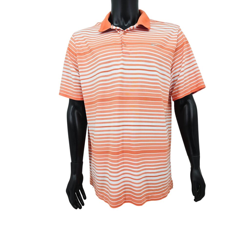 Nike Golf Men’s Tour Performance Polo Shirt Orange XL